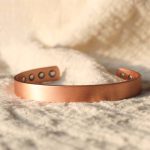Buddha Stones Vintage Pattern Magnetic Copper Adjustable Cuff Bracelet Bangle Bracelet Bangle BS 2