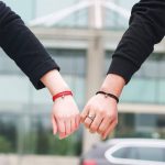2Pcs Love Magnetic Couple String Strength Bracelet Bracelet BS 8