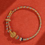 Buddha Stones Handmade Dunhuang Colorful Rope Protection Braid String Bracelet Bracelet BS 2