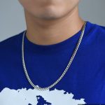 Buddha Stones Double Dorje Vajra Strength Punk Copper Chain Bracelet Necklace Bracelet BS 23
