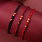 Buddha Stones 925 Sterling Silver Handmade Koi Fish Wealth Success Braided Rope Bracelet Bracelet BS 1