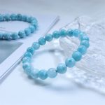 Buddha Stones Natural Larimar Wisdom Confidence Bracelet Bracelet BS 11