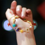 Buddha Stones 925 Sterling Silver Natural Hetian Jade Amber Red Agate Crystals Luck Bracelet Bracelet BS 1