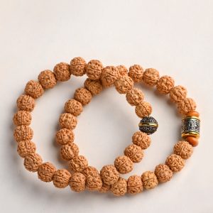 Buddha Stones Tibet Rudraksha Bodhi Seed Wealth Auspiciousness Bracelet Bracelet BS main