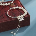 Buddha Stones Bodhi Seed Butterfly Lotus Luck Wealth Bracelet Bangle Bracelet BS 3