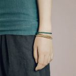 Buddha Stones Tibetan Various Agate Stone Copper Protection Triple Wrap Bracelet Bracelet BS 12