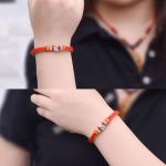 Buddha Stones Colorful Rope True Love Knot Luck Handmade Bracelet Bracelet BS 14