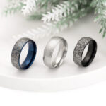 Buddha Stones Lucky Mythological Creature Taotie Wealth Titanium Steel Ring Ring BS 1