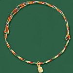 Buddha Stones Auspicious Fu Character Peace And Joy Luck Handmade Multicolored Child Adult Bracelet Bracelet BS 8