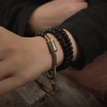 Buddha Stones Retro Coconut Shell Copper Happiness Triple Wrap Bracelet Bracelet BS 11