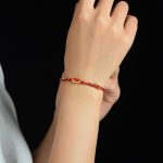 Buddha Stones Handmade Cinnabar Dumplings Design Luck Braided Red Rope Bracelet Bracelet BS 8