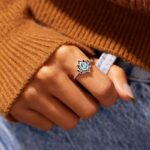Buddha Stones Sterling Silver Lotus Zircon Blessing Protection Ring Ring BS 1