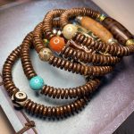 Buddha Stones Tibetan Nine-Eye Dzi Bead Wealth Bracelet Bracelet BS 6