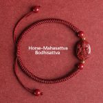 Buddha Stones Chinese Zodiac Natal Buddha Cinnabar Keep Away Evil Spirits Rope Bracelet (Extra 30% Off | USE CODE: FS30) Bracelet BS Horse-Mahasattva Bodhisattva