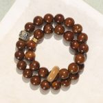 Buddha Stones Tibetan Natural Purple Gold Rat Bodhi Seed Wealth Double Wrap Bracelet Bracelet BS Purple Gold Rat(Wealth♥Blessing)(Wrist Circumference 15cm)