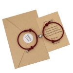 2Pcs Love Magnetic Couple String Strength Bracelet Bracelet BS 20
