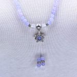 Buddha Stones Purple Jasper Bead Strength Bracelet Mala Mala Bracelet BS 5