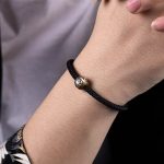 Buddha Stones 925 Sterling Silver Tibet Handmade Om Mani Padme Hum Luck Protection King Kong Knot Braided Bracelet Bracelet BS 26