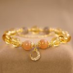 Buddha Stones Blessed Moon Citrine Abundant Energy Bracelet Bracelet BS 2