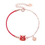 Buddha Stones 925 Sterling Silver Color-changing Chinese Zodiac Luck Protection Red String Chain Bracelet Bracelet BS 15