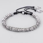 Buddha Stones Handmade Tibetan Mantra Purity Bracelet Bracelet BS main