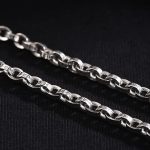 Buddha Stones 925 Sterling Silver Om Mani Padme Hum Carved Design Creativity Metal Bracelet Bracelet BS 4