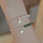 Buddha Stones 925 Sterling Silver Peridot Bamboo Pattern Luck Bracelet Bracelet BS 1