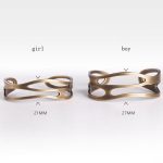 Buddha Stones Vintage Curved Copper Brass Wealth Adjustable Cuff Bracelet Bangle Bracelet Bangle BS 9