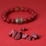 Buddha Stones 925 Sterling Silver Chinese Zodiac Natal Buddha Cinnabar Om Mani Padme Hum Calm Bracelet Bracelet BS 6