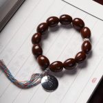 Buddha Stones Tibetan Natural Purple Gold Rat OM Chinese Zodiac Nine Palaces Eight Diagrams Charm Wealth Bracelet Bracelet BS Purple Gold Rat(Wealth♥Blessing)(Wrist Circumference 14-18cm)