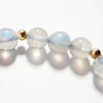 Buddha Stones Moonstone Strawberry Quartz PiXiu Healing Bracelet Bracelet BS 6