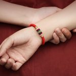 Buddha Stones Tibetan Handmade Colorful King Kong Knot Five Elements Luck Braid String Bracelet Bracelet BS 5