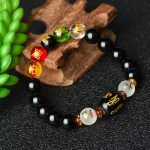 Buddha Stones Tibetan Black Onyx Luck Bracelet Bracelet BS 1