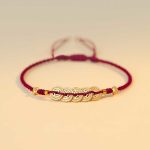 Buddha Stones Copper Coin Fortune Tree Luck Strength Braided Bracelet Bracelet BS Copper Coin Red(Wrist Circumference 14-18cm)