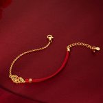Buddha Stones Lock of Good Wishes Luck Strength Chain Bracelet Bracelet BS 2