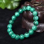 Buddha Stones Natural Malachite Protection Calmness Bracelet Bracelet BS 12mm