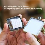 Buddha Stones Tibetan Zakiram Goddess of Wealth Past And Present Ghau Prayer Box Necklace Pendant Necklaces & Pendants BS 2