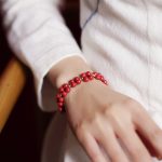 Buddha Stones Natural Cinnabar Beaded Blessing Bracelet Bracelet BS 14