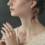 Buddha Stones 925 Sterling Silver Plated Gold Turquoise Protection Ring Earrings Necklace Pendant Set Bracelet Necklaces & Pendants BS 11
