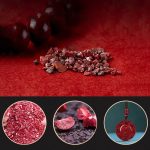Buddha Stones Cinnabar Yin Yang Bagua Blessing Necklace Pendant Necklaces & Pendants BS 6