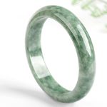 Buddha Stones Natural Jade Luck Wealth Bangle Bracelet Bracelet BS 3