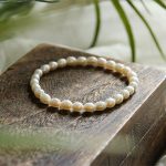 Buddha Stones Natural Pearl Healing Beaded Bracelet Bracelet BS 7