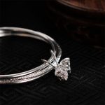 Buddha Stones Lotus Flower Pod White Copper New Beginning Bracelet Bangle Bracelet Bangle BS 3