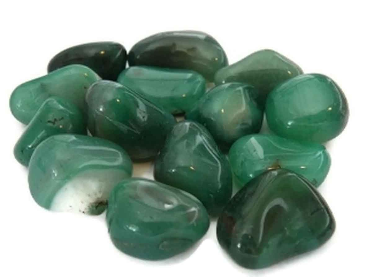 Buddha Stones 108 Beads Natural Green Agate Success Bracelet Mala Mala Bracelet BS 1