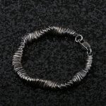 Buddha Stones 925 Sterling Silver Vintage Twisted Design Wealth Healing Chain Bracelet Bracelet BS 18.5-19.5cm