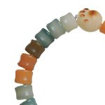 Buddha Stones Colorful Bodhi Seed Cat Paw Wisdom Bracelet Bracelet BS 6