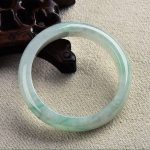 Buddha Stones Natural Jade Luck Healing Prosperity Bangle Bracelet Bracelet Cuff Bangle BS 5