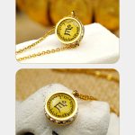 Buddha Stones Tibetan Yellow God Of Wealth Green Tara Buddha Serenity Titanium Steel Necklace Pendant Necklaces & Pendants BS 7