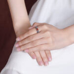 Buddha Stones 925 Sterling Silver Red Agate Cyan Jade Gourd Blessing Auspicious Ring Ring BS 3