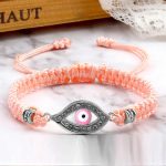 Buddha Stones Evil Eye Keep Away Evil Spirits String Bracelet Bracelet BS 73